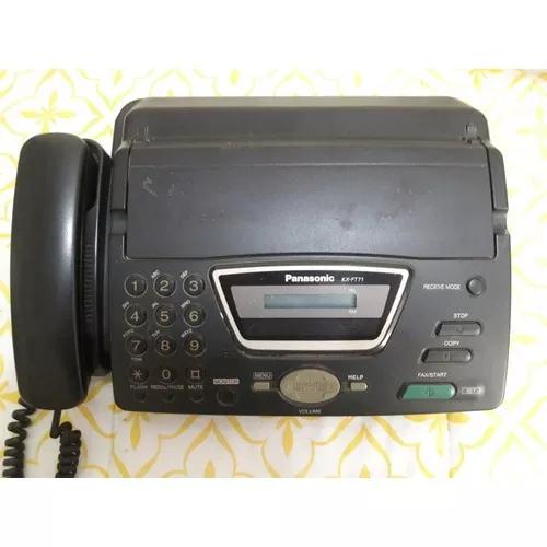 Aparelho Fone Fax Panasonic Kx Ft71 Funcionando
