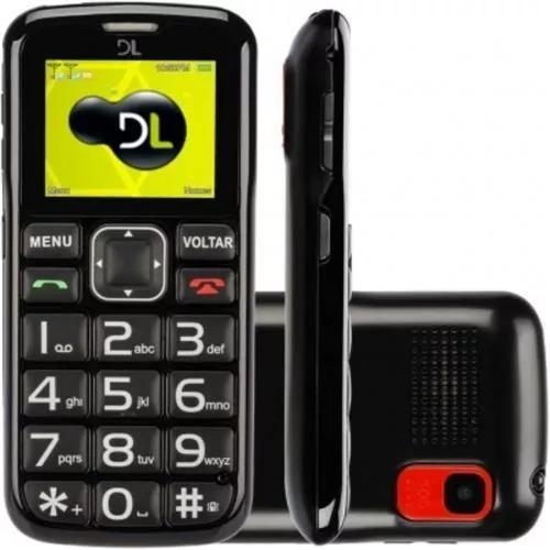 Celular Dl Yc110 Dual Chip,função Sos Ótimo Para Idoso