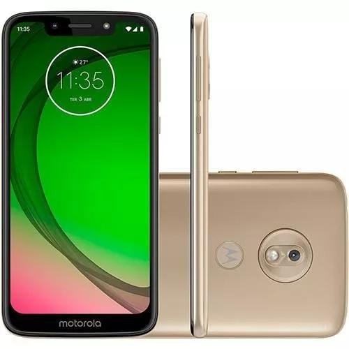 Celular Motorola Moto G7 Play 32gb 2gb 5.7 13mp 8mp Ouro