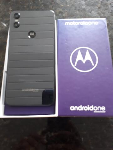 Celular Motorola One Black 64Gb
