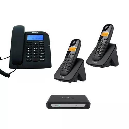 Central Pabx Telefone 2 Ramais S Fio Micro