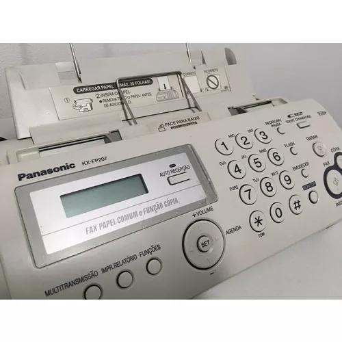 Fax Panasonic Kx-fp207br *pouco Uso