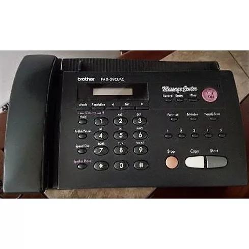 Fax Telefone Secretária Eletr Brother 270mc (leia