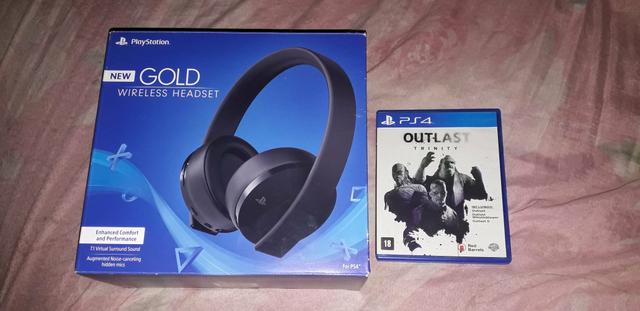 Headset new gold sony