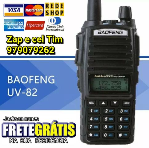 Rádio comunicador baofeng uv-82