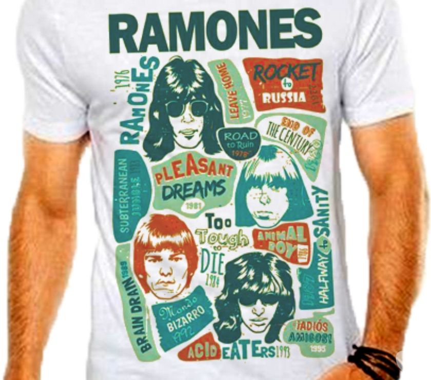 Camiseta Masculina Ramones