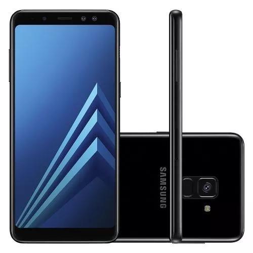Celular Samsung Galaxy A8 Plus 2018 Sm-a730f 64gb Preto