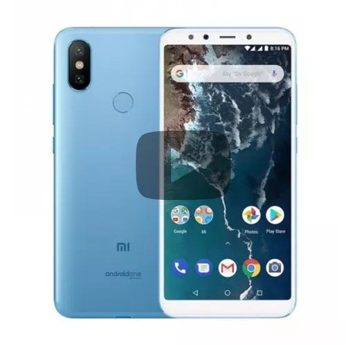 Celular Xiaomi Mi A2 6gb Ram128gb Azul Global+capa+pelicula