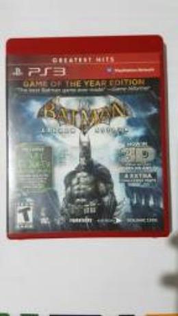 Jogo PS3 - Batman Arkham Asylum + óculos 3D!