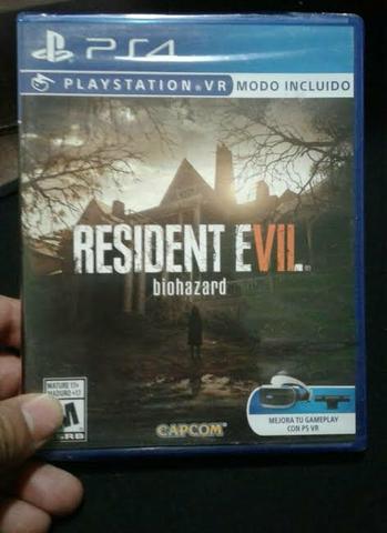 Jogo ps4 resident evil 7