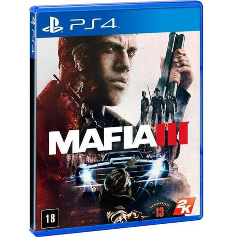 Mafia Iii 3 - Jogo Para Ps4 Original - Midia Fisica Novo e