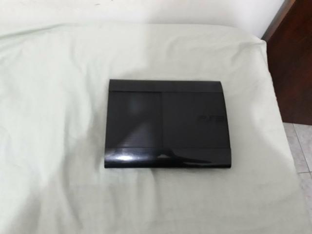 Ps3 Slim 250gigas com 4 jogos