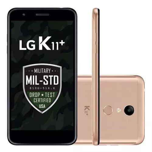 Smartphone Lg K11+ Plus 32gb Dourado Lmx 410bcw