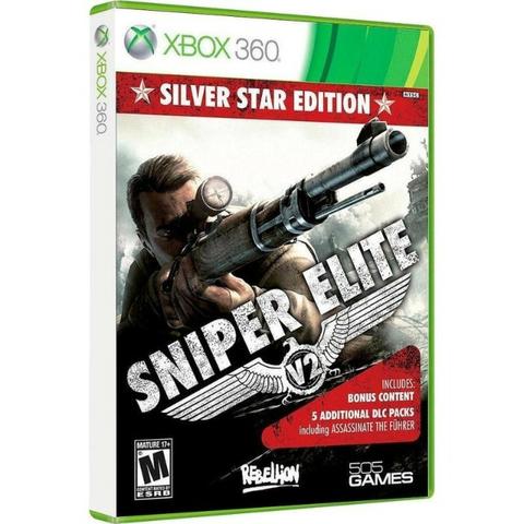 Sniper Elite V2 + 5 Dlc - Jogo Xbox 360 Original - Midia