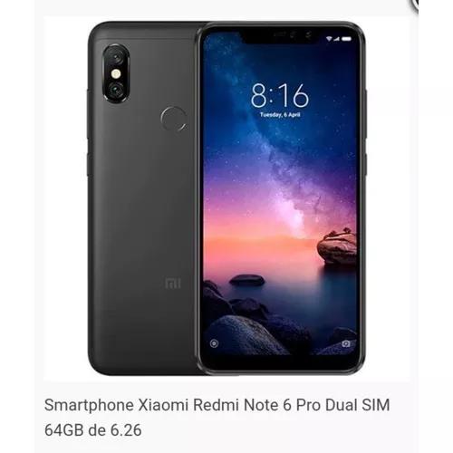 Xiaomi Note 6 Pro Lacrado V Global 64gb +1pelicula+ Fone