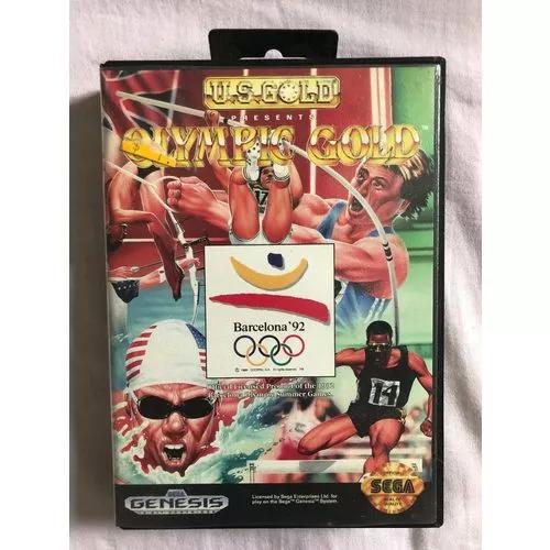 Barcelona 92 U.s. Gold Olympic Gold Sega Genesis Mega Drive