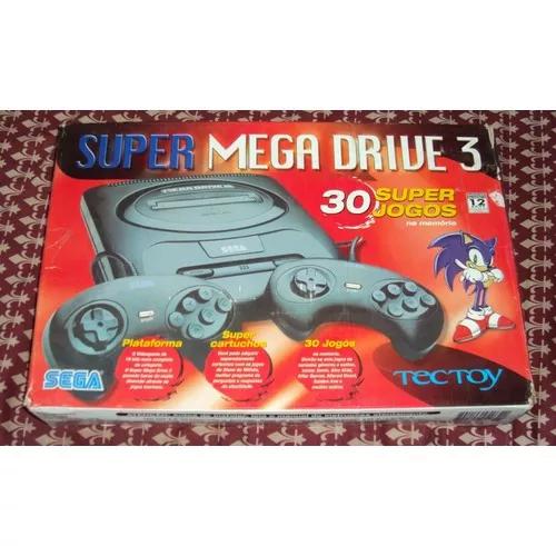 Caixa Original Super Mega Drive 3 - 30 Jogos