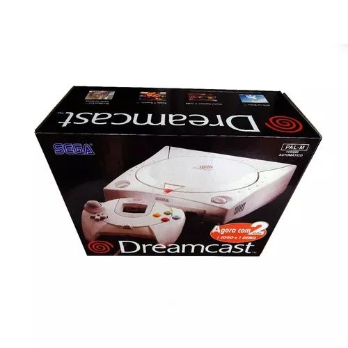 Caixa Vazia Sega Dreamcast Com Suporte Interno