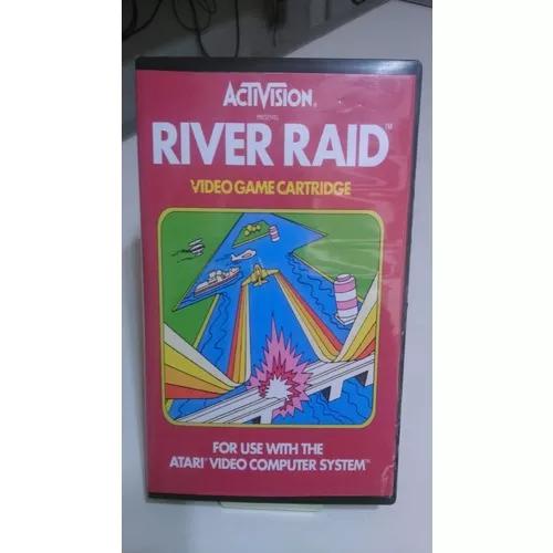 Cartucho Atari River Raid Original Com Capa G