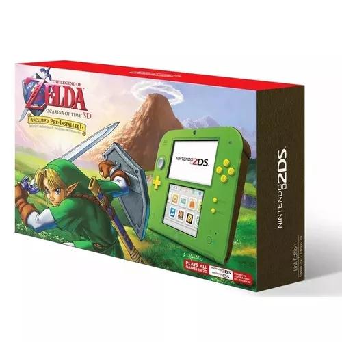 Console Nintendo 2ds Original Link Zelda Edition + Game