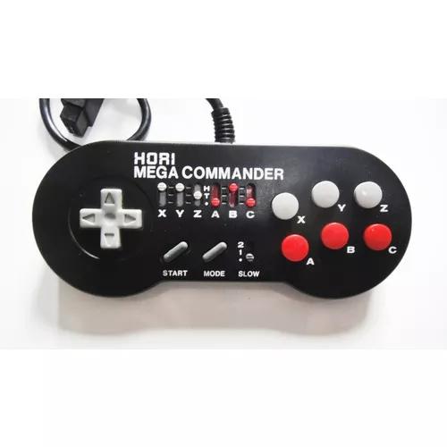 Controle Turbo Hori Mega Commander Original Para Mega Drive