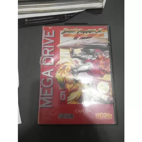 Fita Original Tectoy De Mega Drive Street Fighter Champ Edit