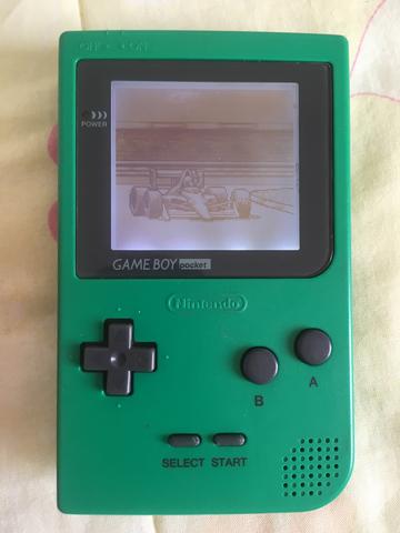 Game Boy Pocket com iluminação + Cartucho