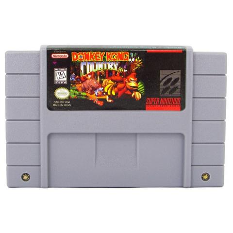 Jogo Donkey Kong Country - Super Nintendo SNES