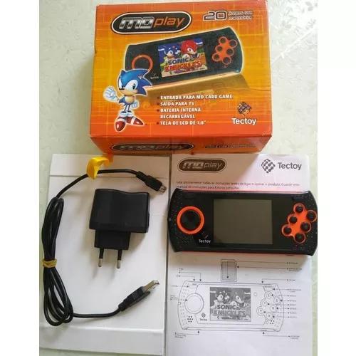 Md Play Tectoy Caixa Funcionando (defeito No Som) Video Game