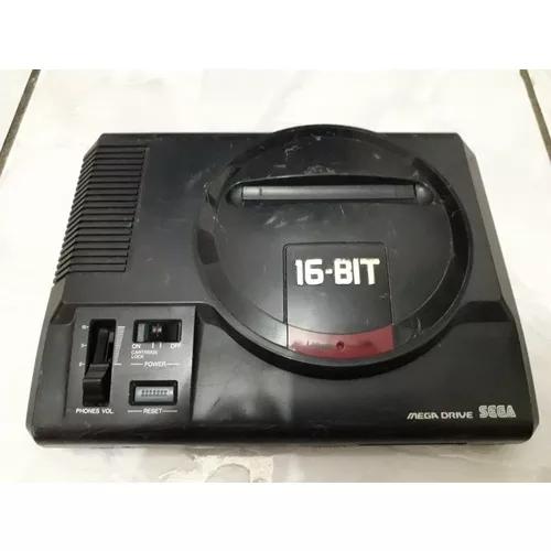 Mega Drive 16 Bit, Apenas O Console.