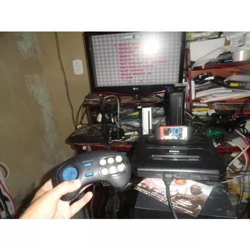Mega Drive 3 Com 1 Fita 1 Controle Original