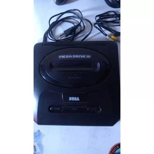 Mega Drive 3 Com Dois Controles 6 Botões