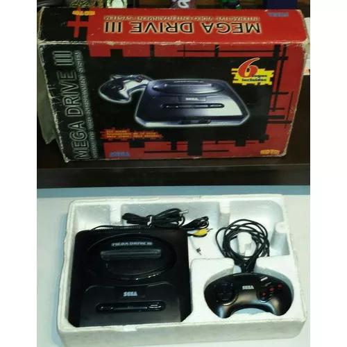 Mega Drive 3 Completo Com Caixa
