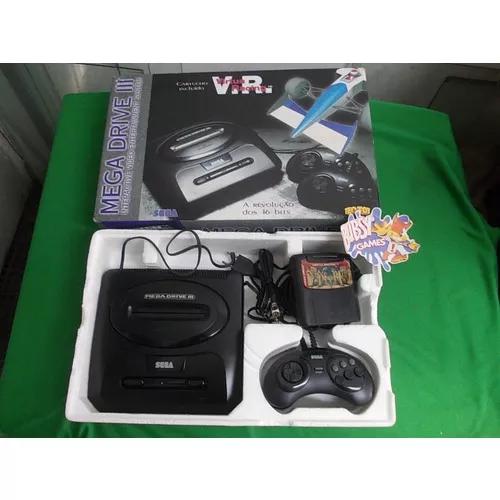 Mega Drive 3 Edição Virtua Racing 2 Controles Na Caixa