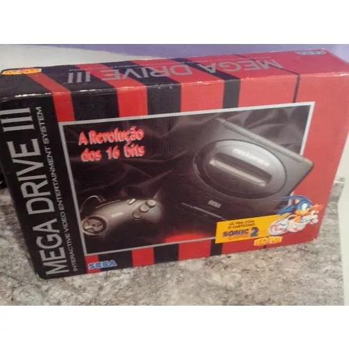 Mega Drive 3 (na Caixa)