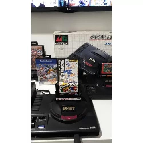 Mega Drive Sonic E Knuckles Original Samgung Koreana Raro