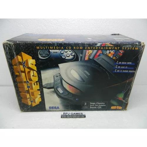 Mega Sega Cdx Na Caixa Pronto Jogar Canhão Falhando Leia