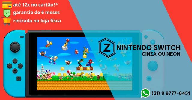 Nintendo Switch Gray Cinza - Pronta Entrega - Garantia - 12x