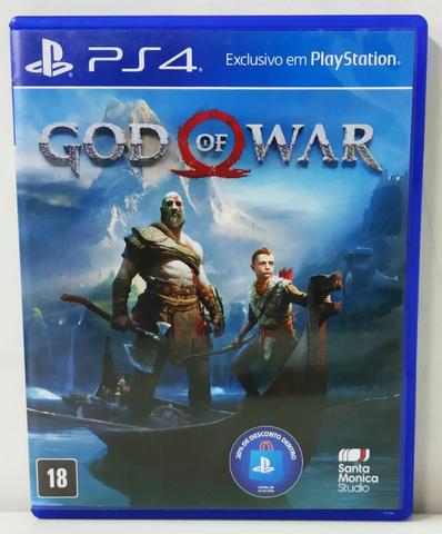 PS4 novo God of war zerado