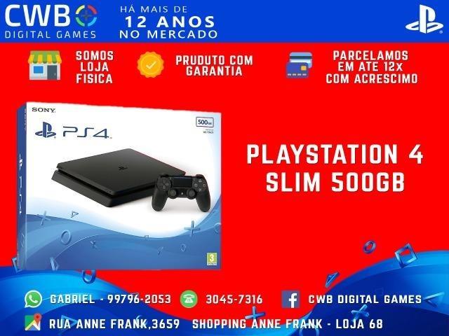 Playstation 4 NOVO 500gb,Com garantia Loja fisica-Ps4