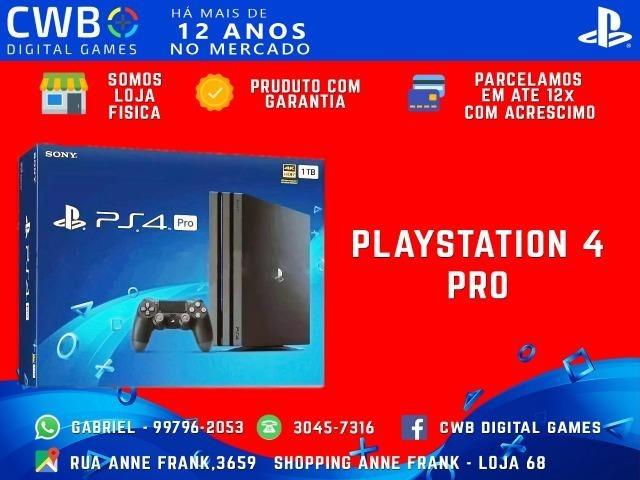 Playstation 4 PRO,novo lacrado,garantia de 1 ano - PS4