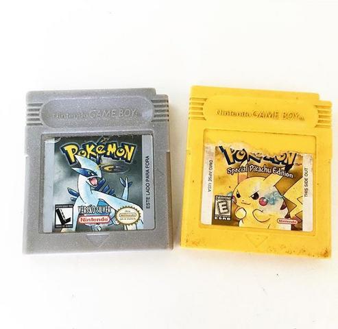 Pokemon Silver e Yellow Game Boy