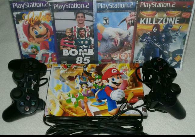 Ps2 completo bem conservado destravado