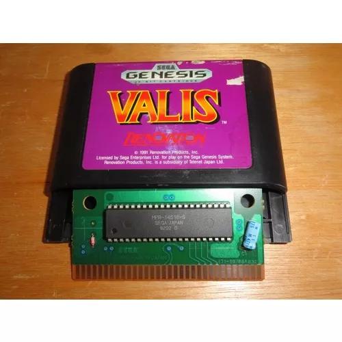 Raro Valis Sega Mega Drive Genesis Americana Orig Exce