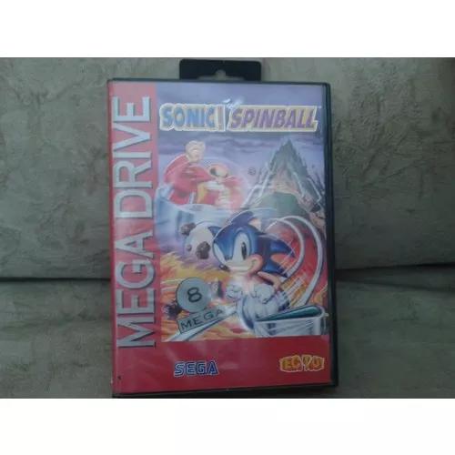 Sonic Spinball - Cartucho Original Mega Drive