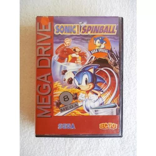 Sonic The Hedgehog Spinball Original Mega Drive Tec Toy