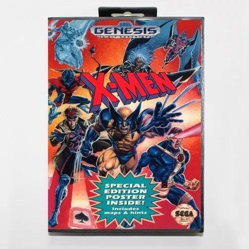 X-men Original Mega Drive Usado C/ Caixa S