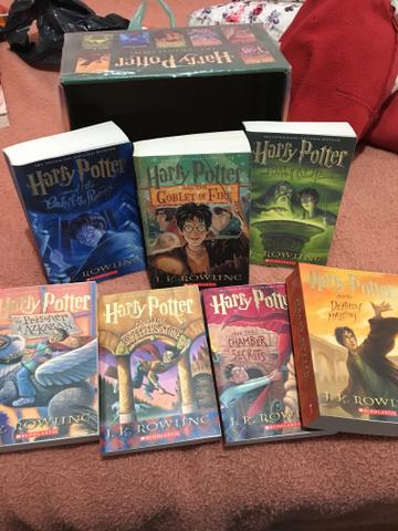 Box Harry Potter em inglês