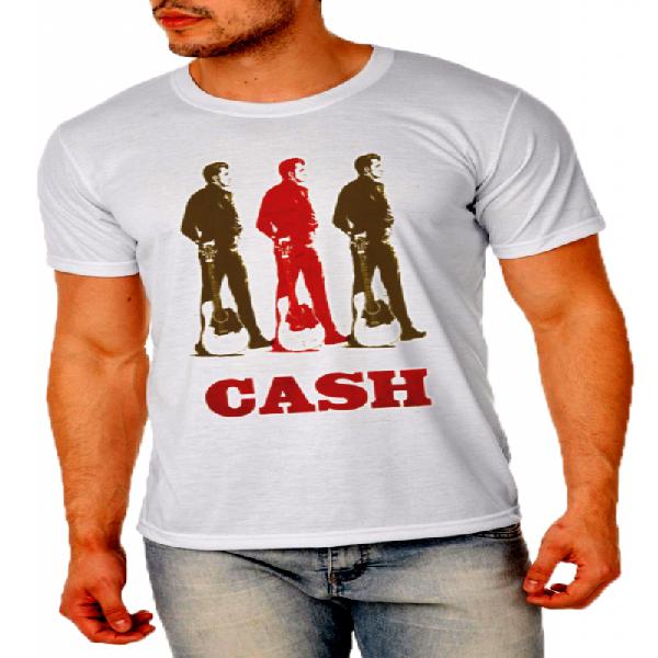 Camisetas Masculinas Johnny Cash