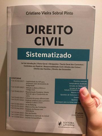 Direito Civil Sistematizado - Cristiano Sobral - 9a edição